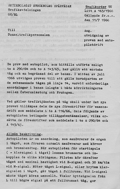 Trafikorder, sid 1